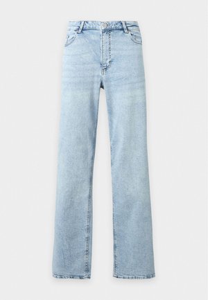 Vero Moda Curve, VMCMARI TESSA MIX CUR - Wide Leg - light blue denim