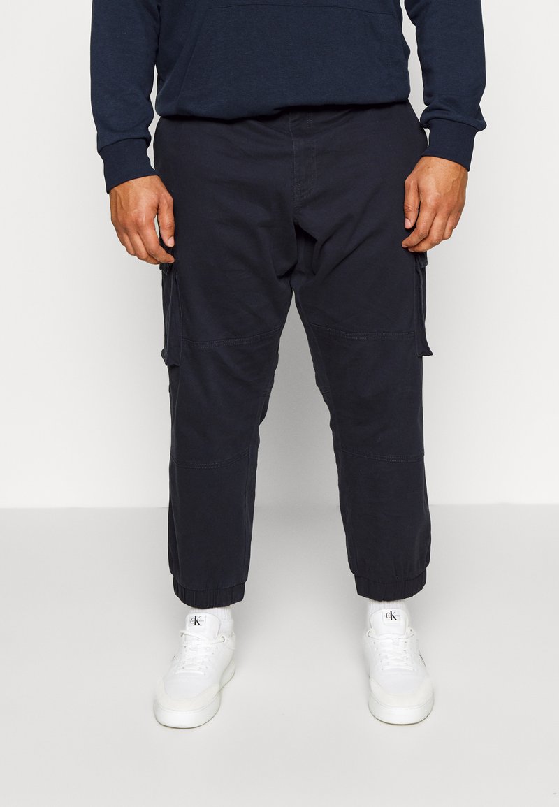 Only & Sons ONSCAM CUFF Cargo trousers dark navy/dark blue Zalando.co.uk