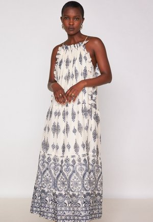 ROSELINE - Robe longue - bleu