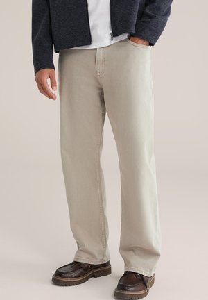 RIDGE - Jeans Relaxed Fit - greige