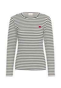 LIDDY - Long sleeved top - chalk black pink heart