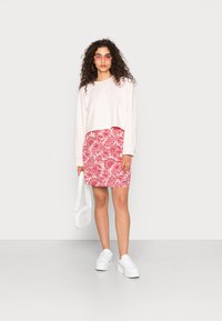 VILA VIGRAF WRAP SKIRT - Saia envelope - birch