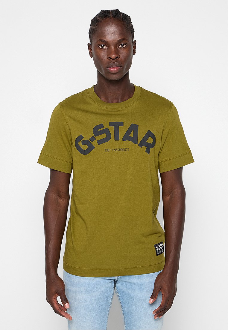 G-Star T-shirt print groen G-Star T-shirt print groen