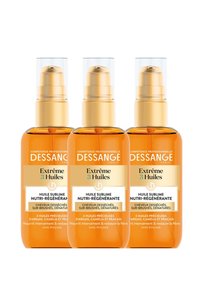 Huile Capillaire Dessange Extrême Nutri Regénérante - 3 Huiles, 100 Ml, Soin Réparateur