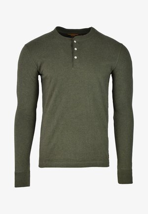 Long sleeved top - olive marl