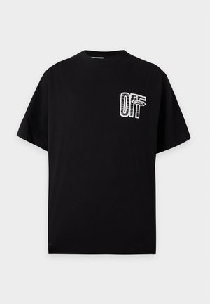 OFF-WHITE, MOTION ARROW SKATE TEE - Μπλουζάκι με στάμπα - black