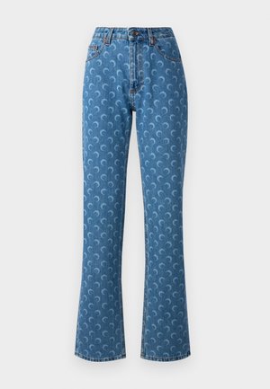 MARINE SERRE MOON LASER - Jean droit - light blue