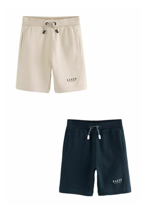 2 PACK - Trainingsbroek - ecru navy