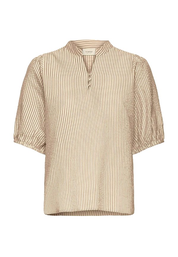 FRCAYLA - Blouse - silver mink stripes3