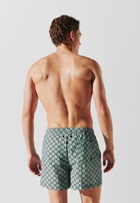 KARL LAGERFELD KARL LAGERFELD SWIMWEAR BOTTOM MONOGRAM SHORT SWIM SHORTS - Badehose Pants - monogram grey mist