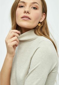 Minus Pamata T-krekls - m sand gray melange