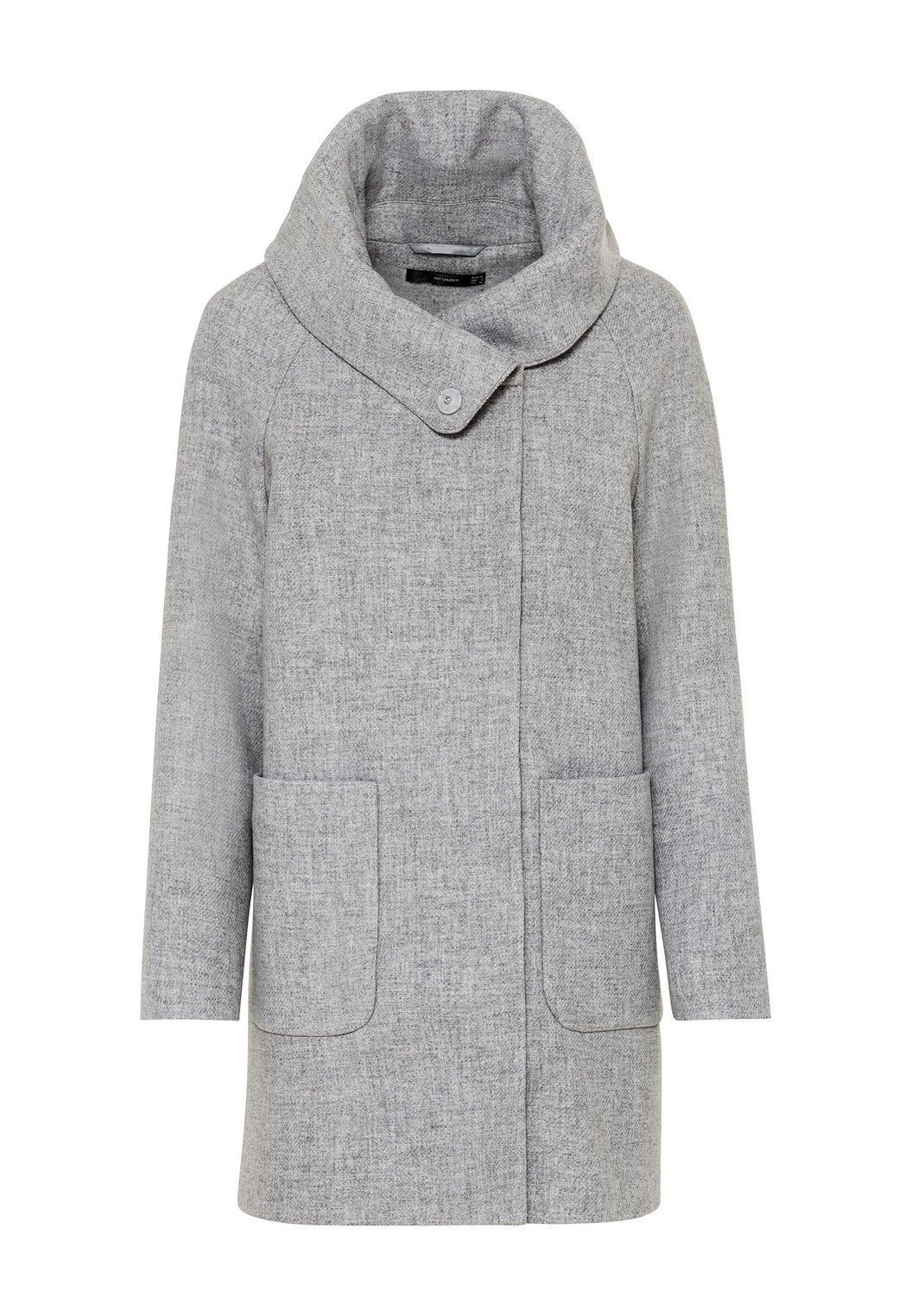 HALLHUBER Mantel hell silber melangezilverkleurig Desires Trui grey melangezilverkleurig Zalando.nl