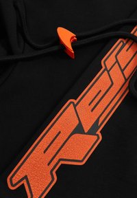 Reiss ZAK MCLAREN F1 TEAM TOGGLE UNISEX - Jersey con capucha - black
