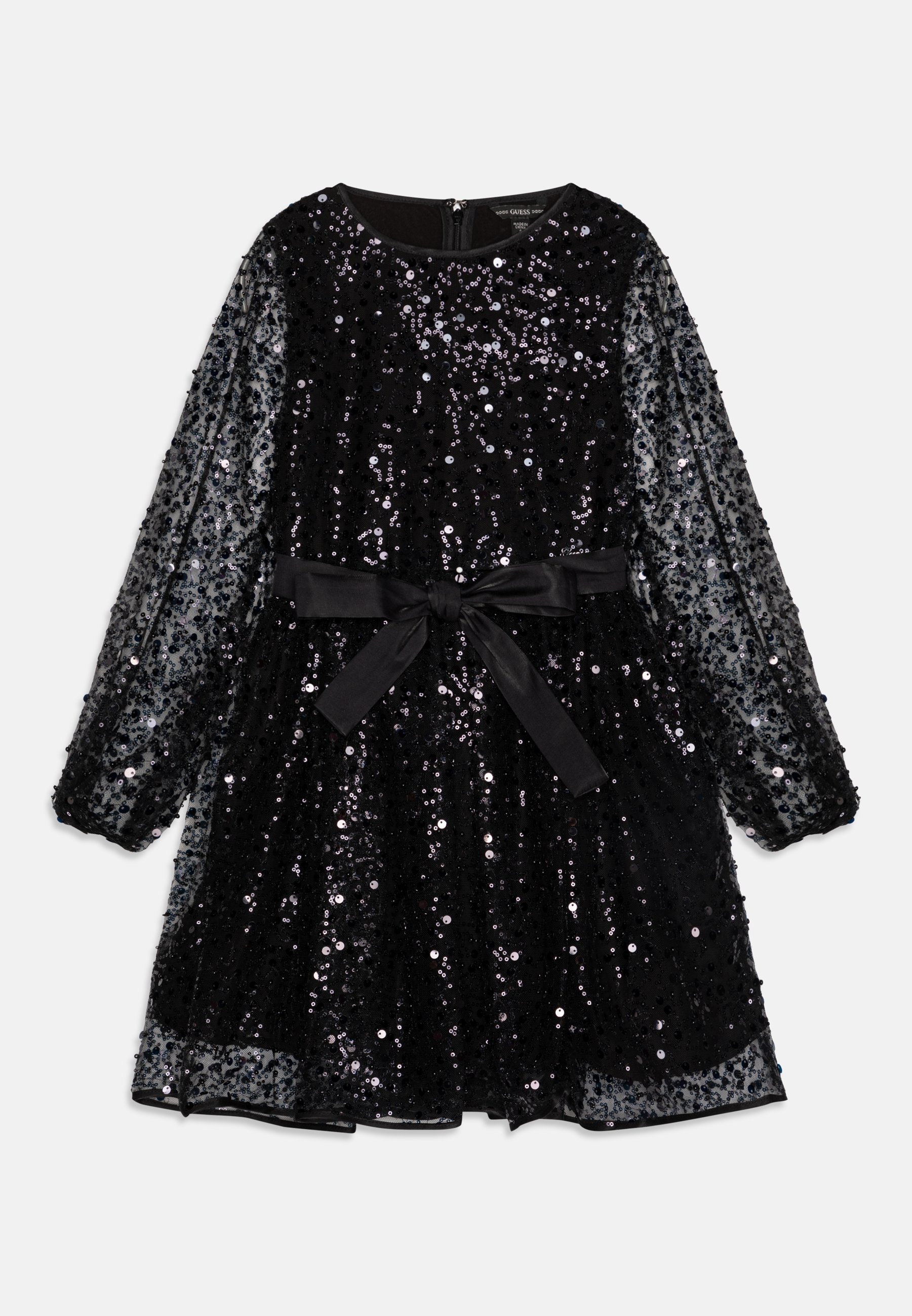 Guess JUNIOR SEQUIN DRESS Cocktail dress Party dress jet