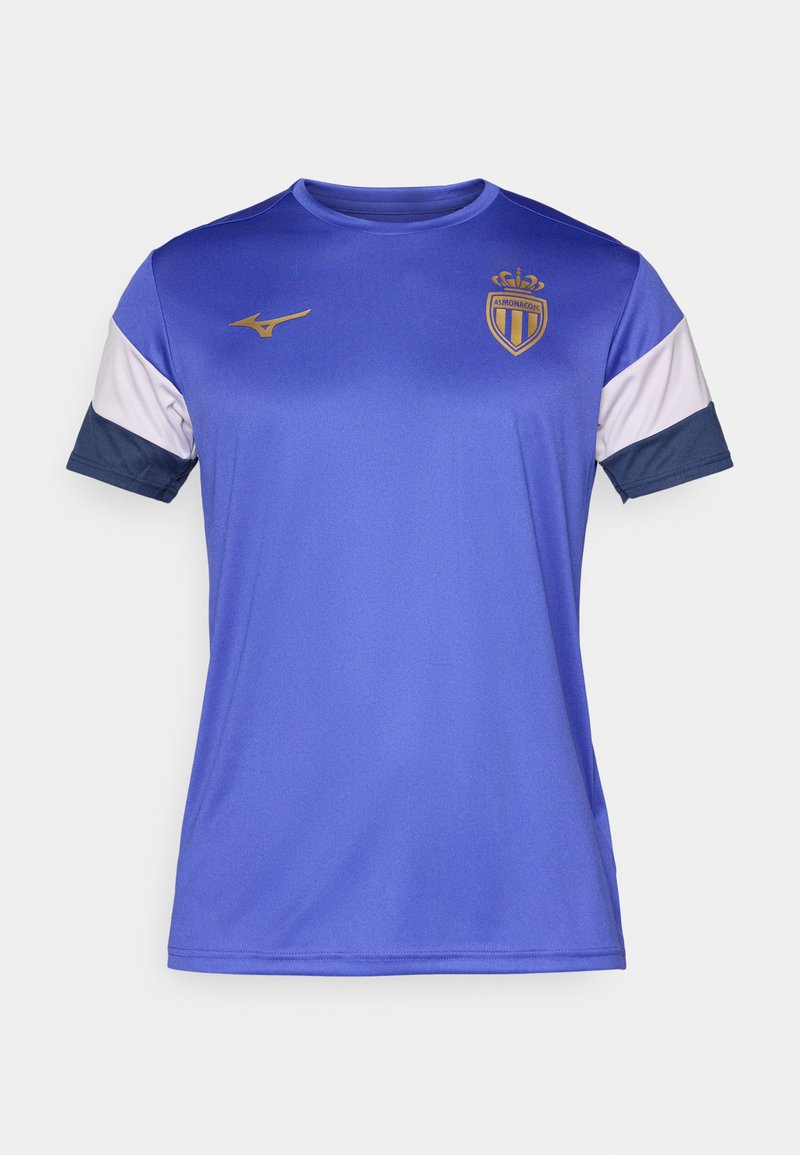 Mizuno T-shirt print blauw