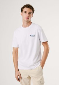 Pepe Jeans MILON - T-shirt print - white