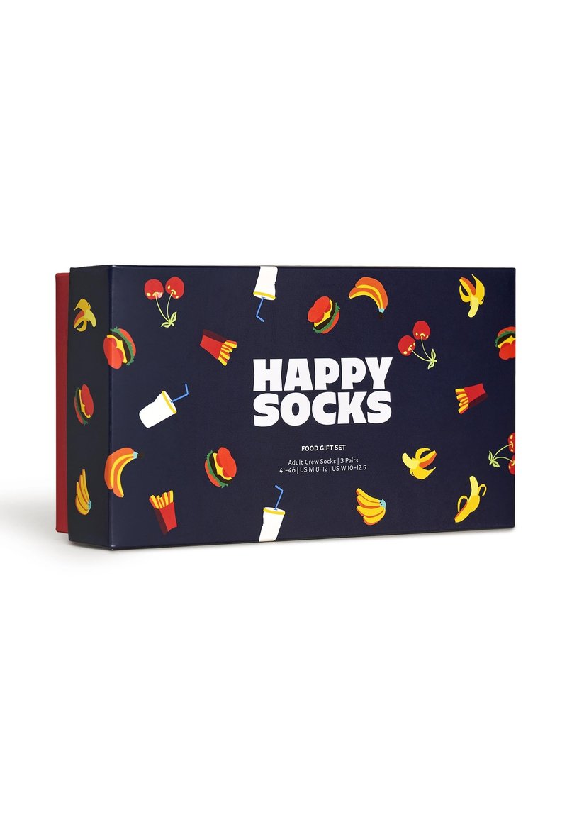 Happy Socks 3-Pack Classics Socks Set, kleurrijke en leuke, Sokken voor Dames en Heren, Multicolore (41-46