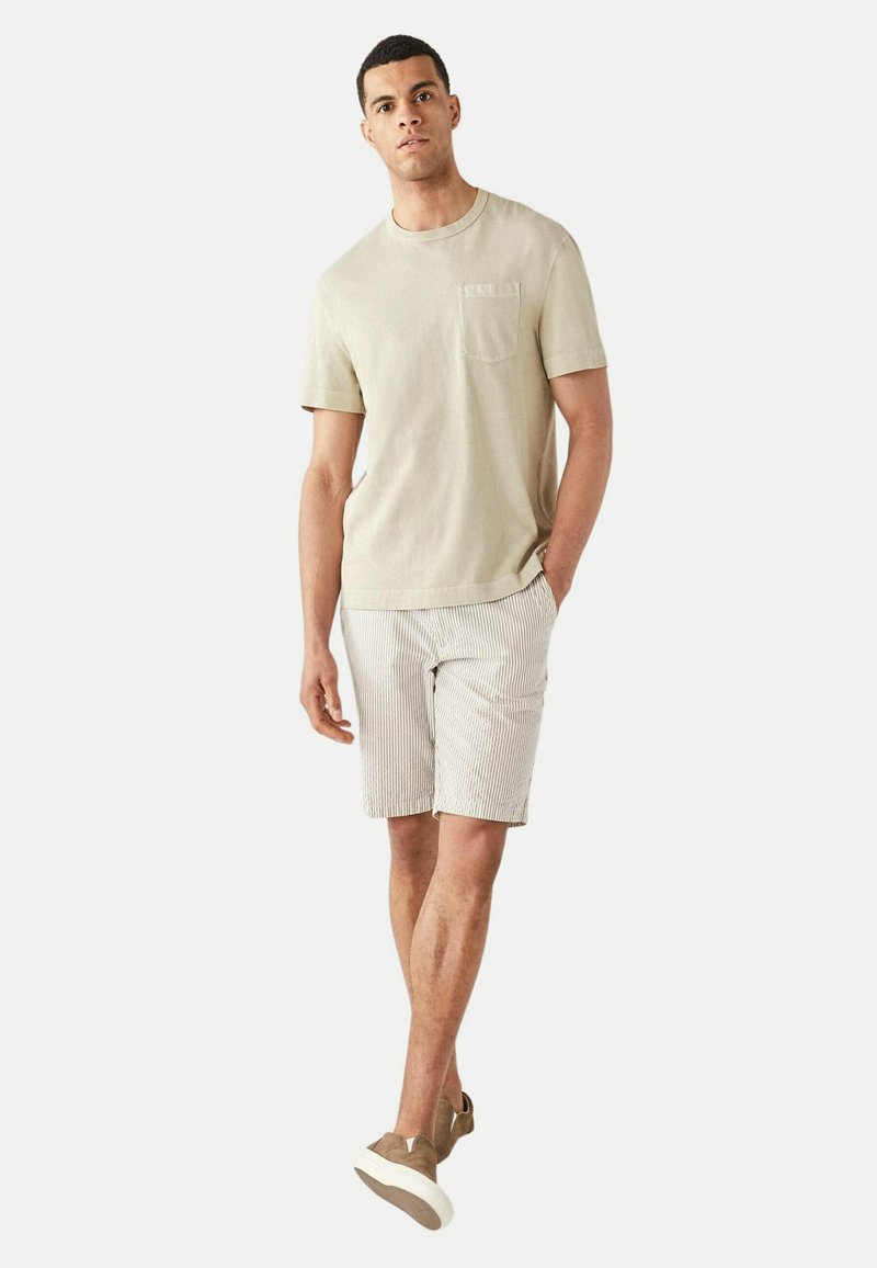 Marks & Spencer RELAXED FIT CREW NECK Tshirt basic ecru/crème