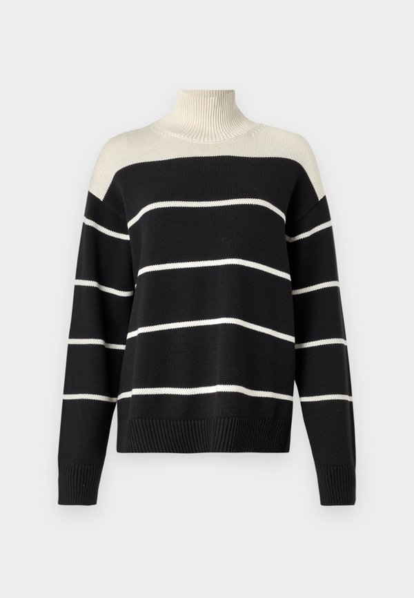 BLEND STRIPE MOCK - Jumper3