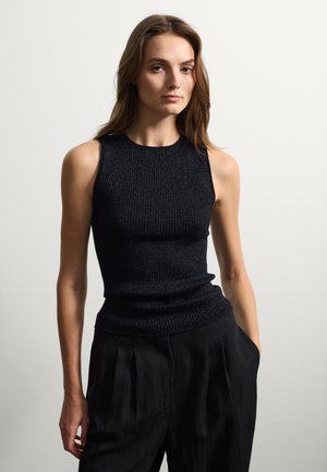 Stefanel TANK - Top - gunmetal