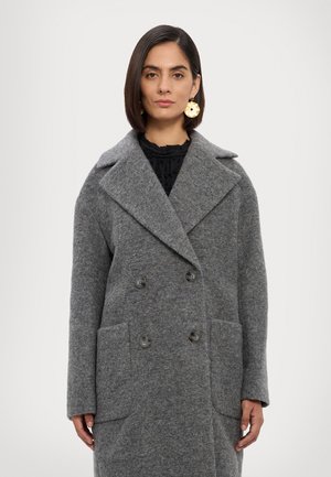 STUDIO ID DAYOUNG COAT - Klasisks mētelis - futura grey