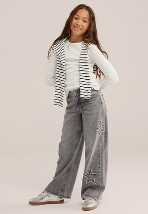 WE Fashion, Top s dlhým rukávom - white