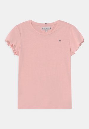 ESSENTIAL RUFFLE SLEEVE - T-shirt print - delicate pink