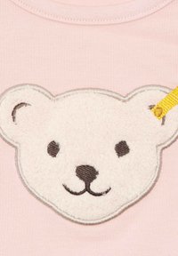 Steiff MIT TEDDYKOPF MIT SQUEEZER - Langarmshirt - silver pink