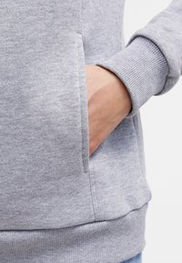 Urban Classics RAGLAN HIGH NECK  - Jersey con capucha - grey