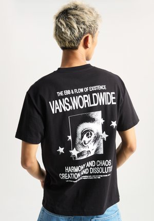 Vans CHAOS - Print T-shirt - black