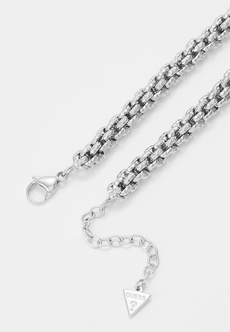Damen Halsketten | Guess LOGO POWER Halskette silver-coloured/silberfarben - IW90986 Damen Halsketten | Guess LOGO POWER Halskette silver-coloured/silberfarben - IW90986