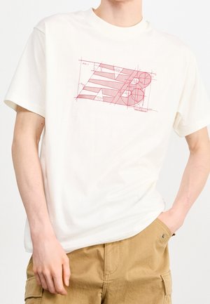 Camiseta estampada - off-white