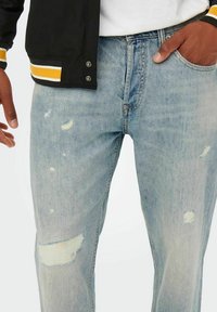 Only & Sons ONSAVI BEAM - Jeans Tapered Fit - blue denim
