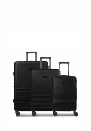 HANOI SET 3-TEILIG MIT DEHNFALTE - Trolley - black