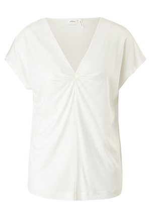 s.Oliver BLACK LABEL, T-shirt imprimé - cream