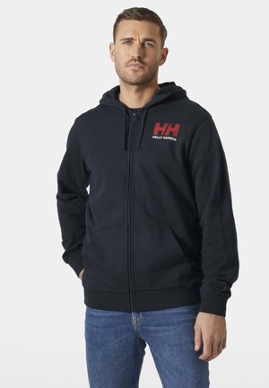 LOGO  - Sudadera con cremallera - navy