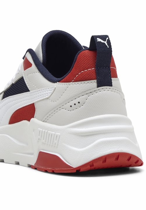PUMA TRINITY 2 LT JR UNISEX - Trainers - navy- white-feather gray-red fire — foto 5