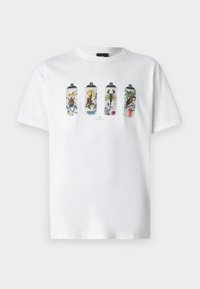 ANIMAL SPRAY CANS - T-Shirt print - white