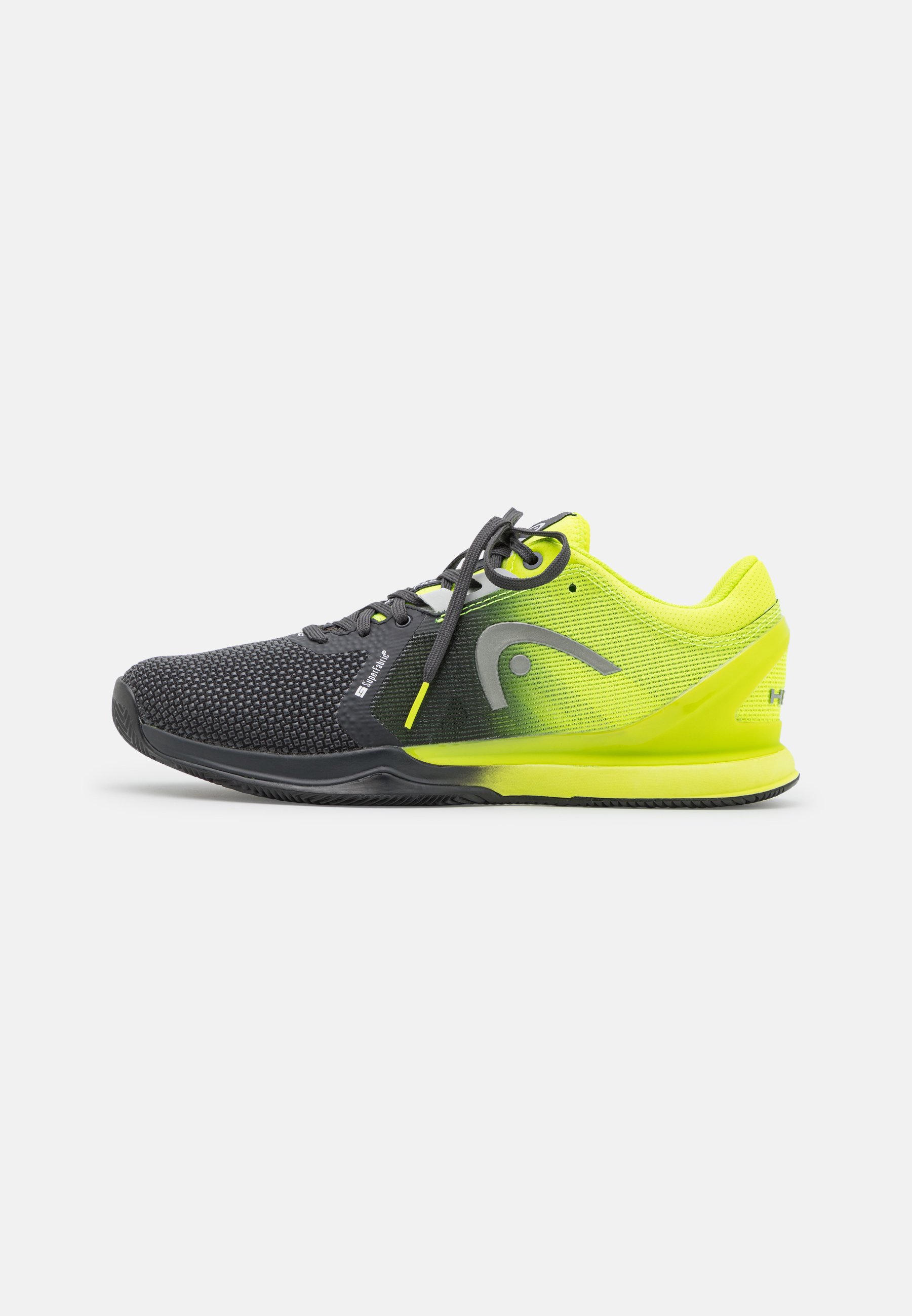 Head SPRINT PRO 3.0 SF CLAY MEN - Tennisschoenen voor kleibanen -  black/lime/zwart - Zalando.nl
