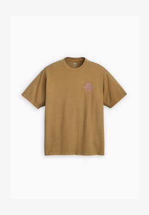 Levi's® VINTAGE FIT GRAPHIC TEE 501 BLUES VW WHI - T-Shirt print - archival lc gd safar