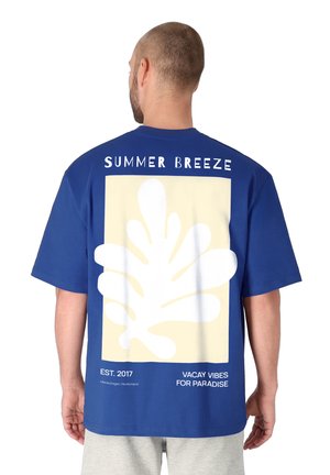 Spitzbub CORAL  - T-shirt print - blau
