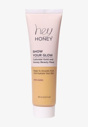 SHOW YOUR GLOW COLLOIDAL GOLD & HONEY BEAUTY MASK - Masker - -