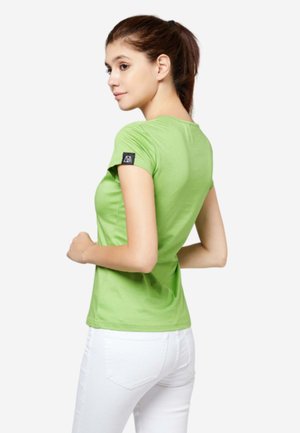BELLEMERE, POSH WOMEN'S COTTON U SHARP SLIM FIT T-SHIRT 135G - T-shirt basic - green