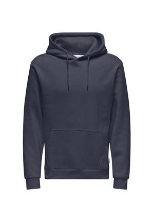 Only & Sons ONSCERES HOODIE - Sweatshirt - dunkelblau