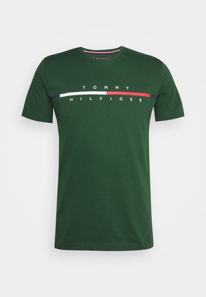 SPLIT LOGO TEE - T-shirt med print - national forest