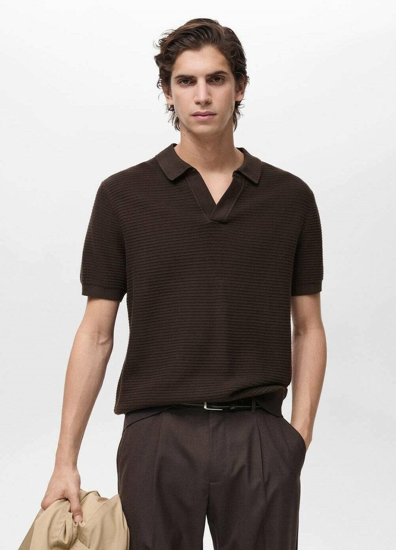 Mango SALAS - Polo - brown