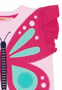 Denokids Obleka iz džersija - pink