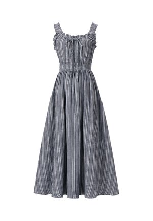 FRNCH, OBEA - Maxi-jurk - bleu jean