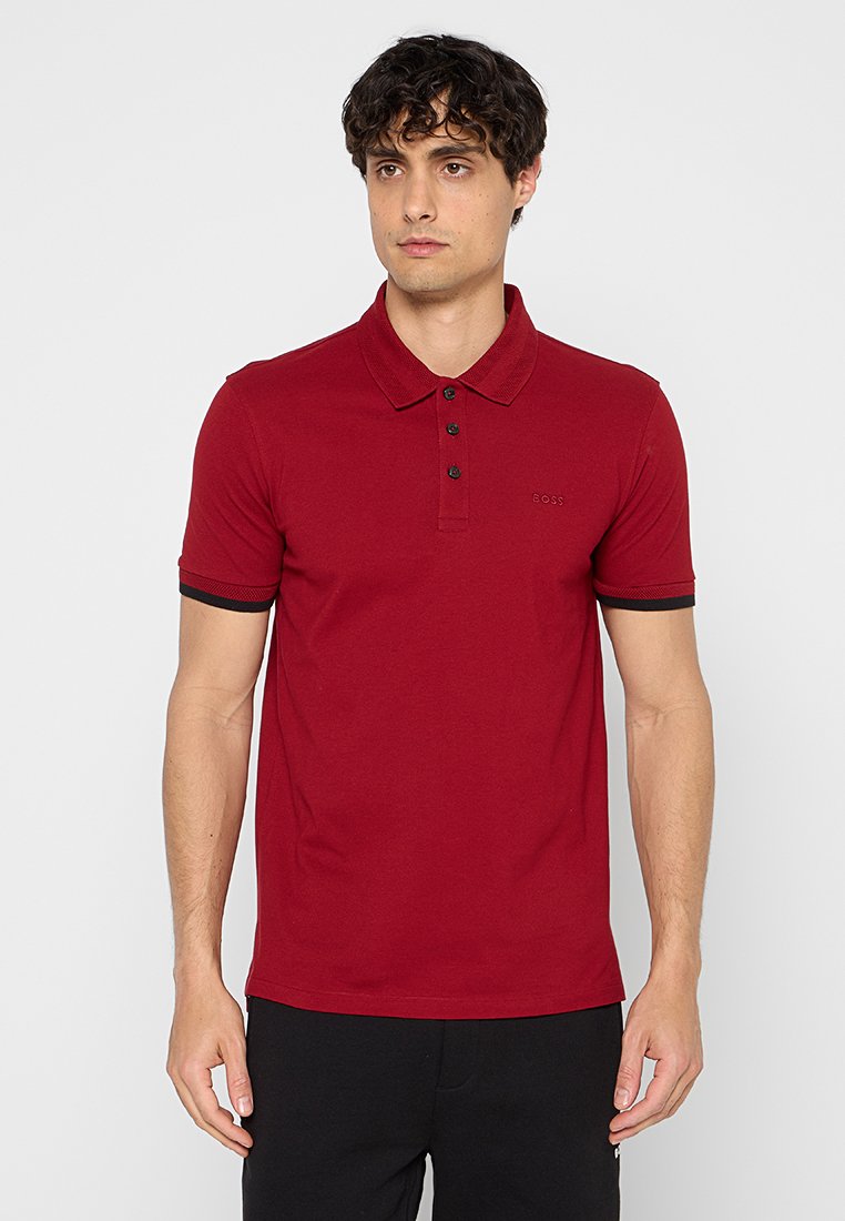 Boss Poloshirt donkerrood Boss Poloshirt donkerrood
