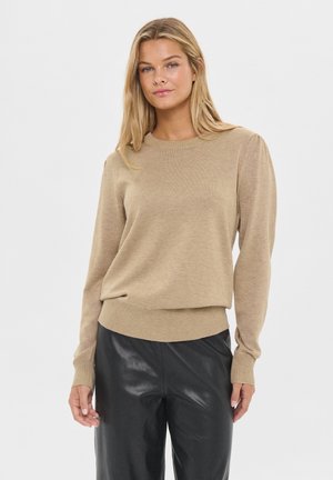 MILA PULLOVER - Striktrøje - amphora melange